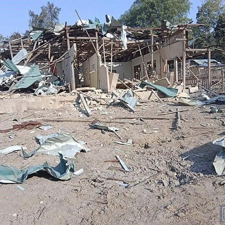 Myanmar airstrikes indiscriminately target civilians a rights group says in a new report